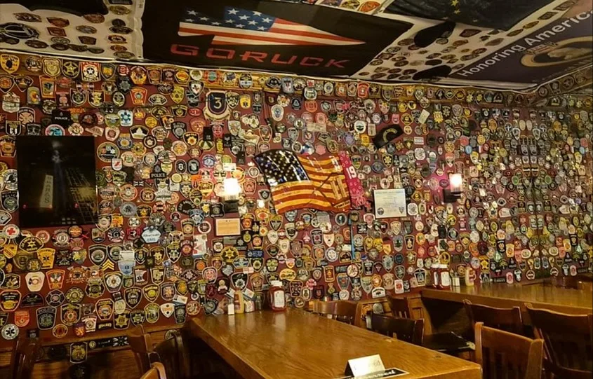 Dining room patch wall